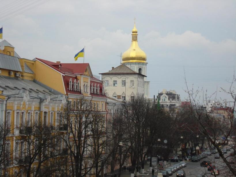 Отличная Квартира Рядом Золотыми Воротами Kiev Luaran gambar